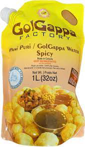 Golgappa Factory Pani (Spicy) ll 1 Case (12 x 1 Liter)